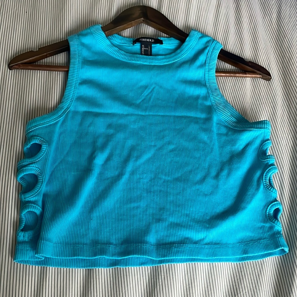 Forever 21 Blue Tank